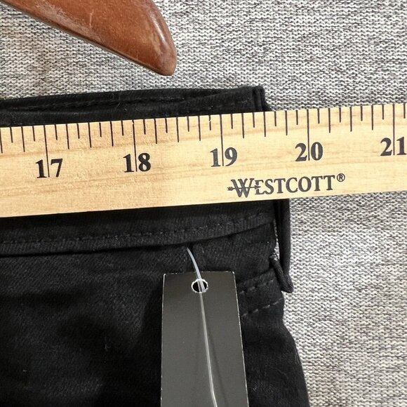 NWT Signature By Levi's Gold Mid Rise Skinny Jeans Women's 34 X 30 Black - Picture 9 of 14